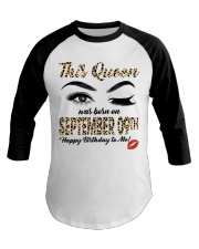 This queen was born in September Baseball Tee tile