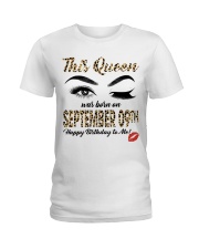 This queen was born in September Ladies T-Shirt tile