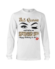 This queen was born in September Long Sleeve Tee tile