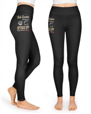 This queen was born in September High Waist Leggings tile