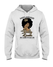 July Queen just living my best life design Hooded Sweatshirt tile