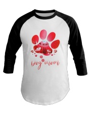 Dog Mom Baseball Tee tile