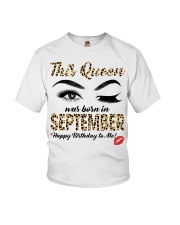 This queen was born in September Youth T-Shirt tile