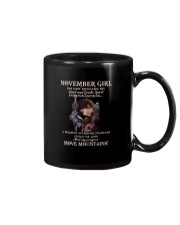 November Girl Do Not Mistake My Quiet And Gentle Mug tile