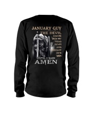 January Guy The Devil Saw Me With My Head Down Long Sleeve Tee tile