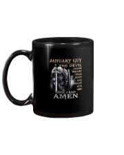 January Guy The Devil Saw Me With My Head Down Mug tile