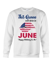  This queen was born in June Crewneck Sweatshirt tile