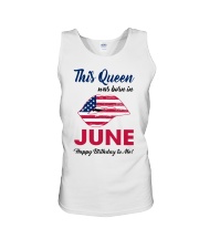  This queen was born in June Unisex Tank tile