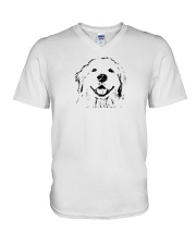 Cooper the Golden Boy Merch V-Neck T-Shirt thumbnail