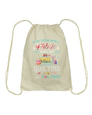 Quilting In My Dream Drawstring Bag thumbnail