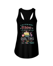 Quilting In My Dream Ladies Flowy Tank thumbnail
