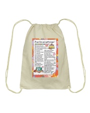 Quilter's code Drawstring Bag thumbnail