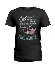 God put me on this earth to sew finish Ladies T-Shirt thumbnail