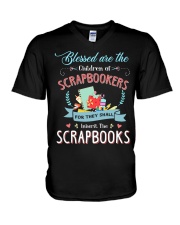 Scrapbook V-Neck T-Shirt thumbnail