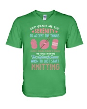 CROCHETING V-Neck T-Shirt thumbnail