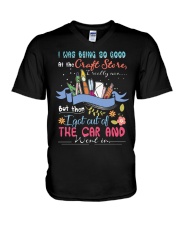 Scrapbooking V-Neck T-Shirt thumbnail