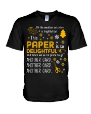 Scrapbooking V-Neck T-Shirt thumbnail