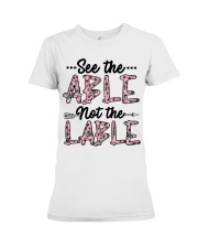 See The Able Not The Lable Premium Fit Ladies Tee thumbnail