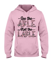 See The Able Not The Lable Hooded Sweatshirt front