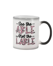 See The Able Not The Lable Color Changing Mug thumbnail
