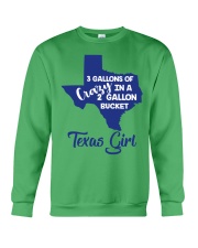 3 gallons of crazy in a 2 gallon bucket Crewneck Sweatshirt thumbnail
