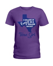 3 gallons of crazy in a 2 gallon bucket Ladies T-Shirt thumbnail