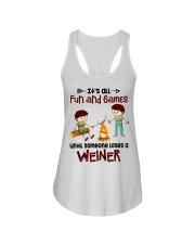 Its All Fun And Games Ladies Flowy Tank thumbnail