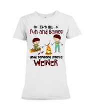Its All Fun And Games Premium Fit Ladies Tee thumbnail