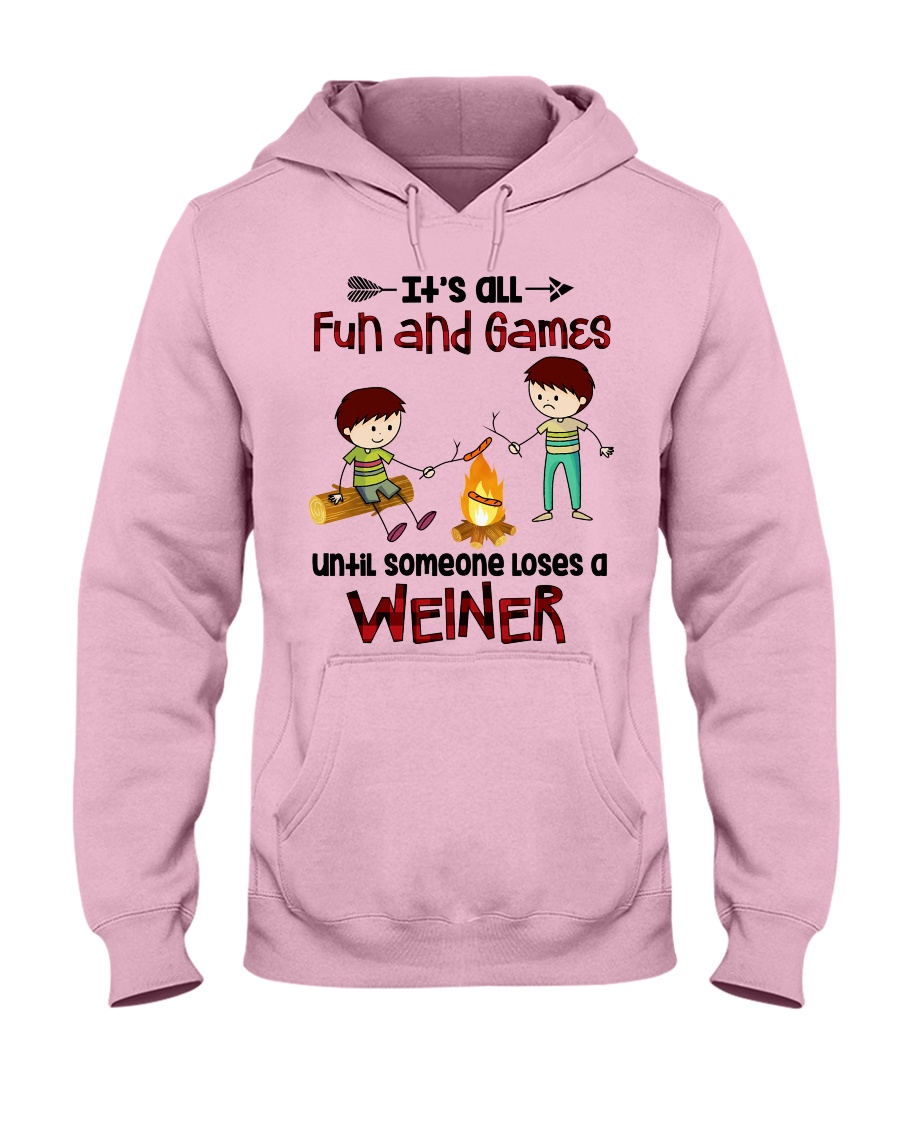 Its All Fun And Games Hooded Sweatshirt