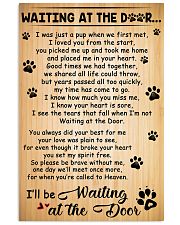 Waiting at the door - Limited Edition 24x36 Poster front