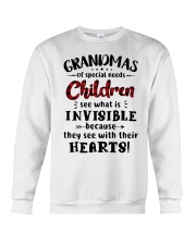 Grandmas of special needs children Crewneck Sweatshirt thumbnail