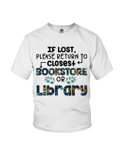 If Lost Please Return To Closest Bookstore Youth T-Shirt thumbnail