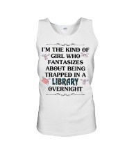 library overnight Unisex Tank thumbnail