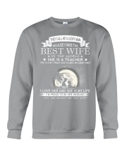 Nice shirt for teachers in Valentine's day Crewneck Sweatshirt thumbnail
