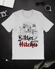 Bitches With Hitches Camping Classic T-Shirt lifestyle-mens-crewneck-front-16