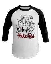Bitches With Hitches Camping Baseball Tee thumbnail
