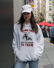 mammuthus didn't read Hooded Sweatshirt lifestyle-unisex-hoodie-front-5