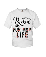 Rocking The Fur Mom Life Youth T-Shirt thumbnail