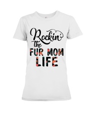 Rocking The Fur Mom Life Premium Fit Ladies Tee thumbnail