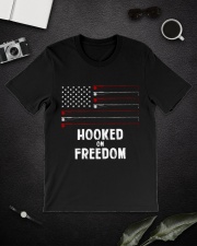 Hooked On Freedom Classic T-Shirt lifestyle-mens-crewneck-front-16