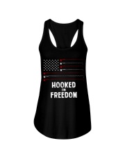 Hooked On Freedom Ladies Flowy Tank thumbnail
