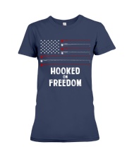 Hooked On Freedom Premium Fit Ladies Tee thumbnail