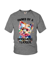 Owned by a Yorkshire Terrier Youth T-Shirt thumbnail