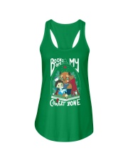 Books Are My Comfort Zone Ladies Flowy Tank thumbnail