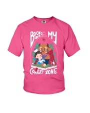 Books Are My Comfort Zone Youth T-Shirt thumbnail