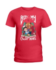 Books Are My Comfort Zone Ladies T-Shirt thumbnail