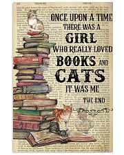 Books Cats Once Upon A Time Vertical Poster 11x17 Poster front