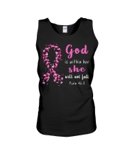 God is within her Unisex Tank thumbnail