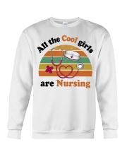 Cool Girls Are Nursing Crewneck Sweatshirt thumbnail