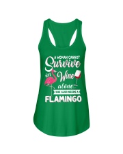 Flamingo Shirt Ladies Flowy Tank thumbnail